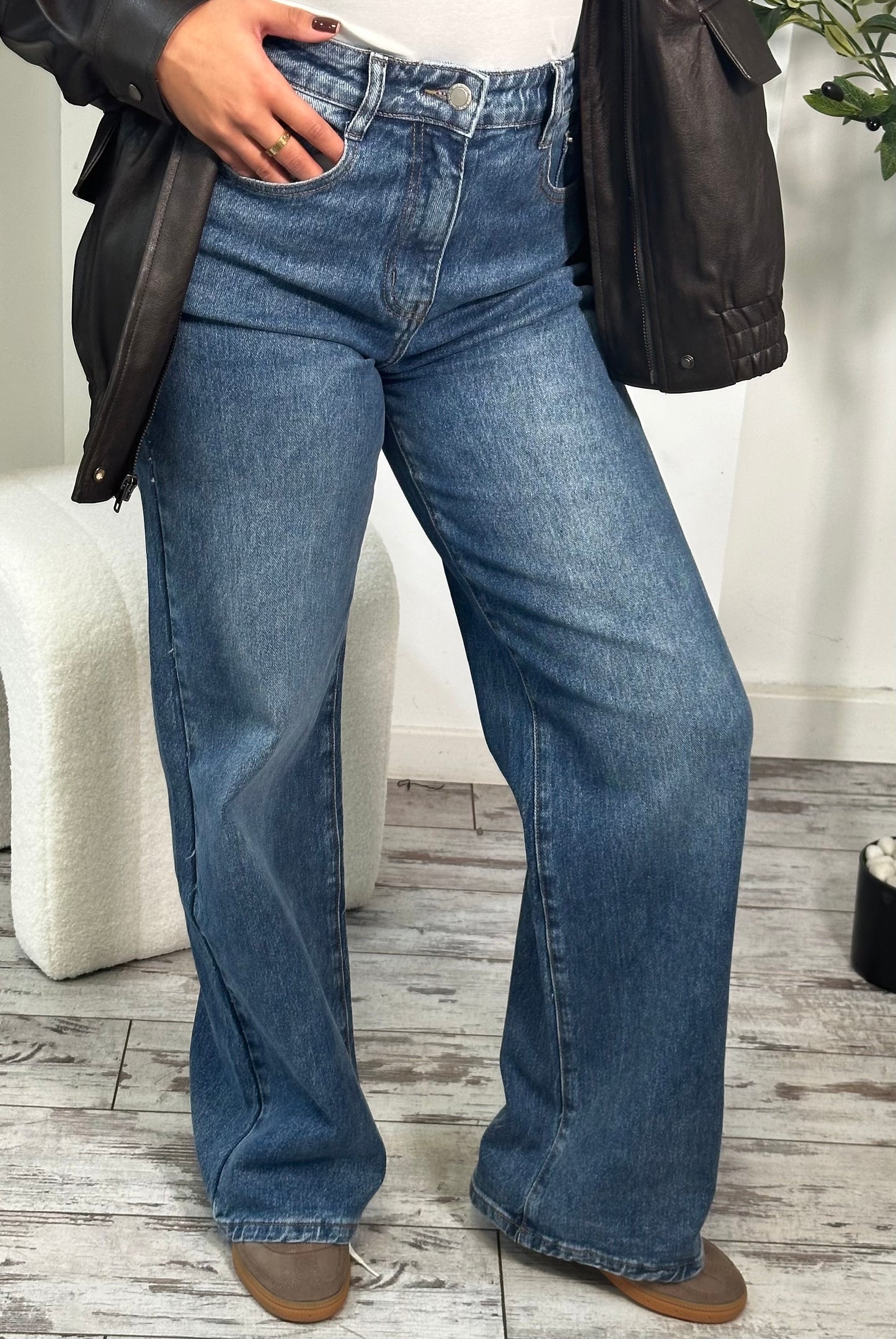 Jeans bleu foncé