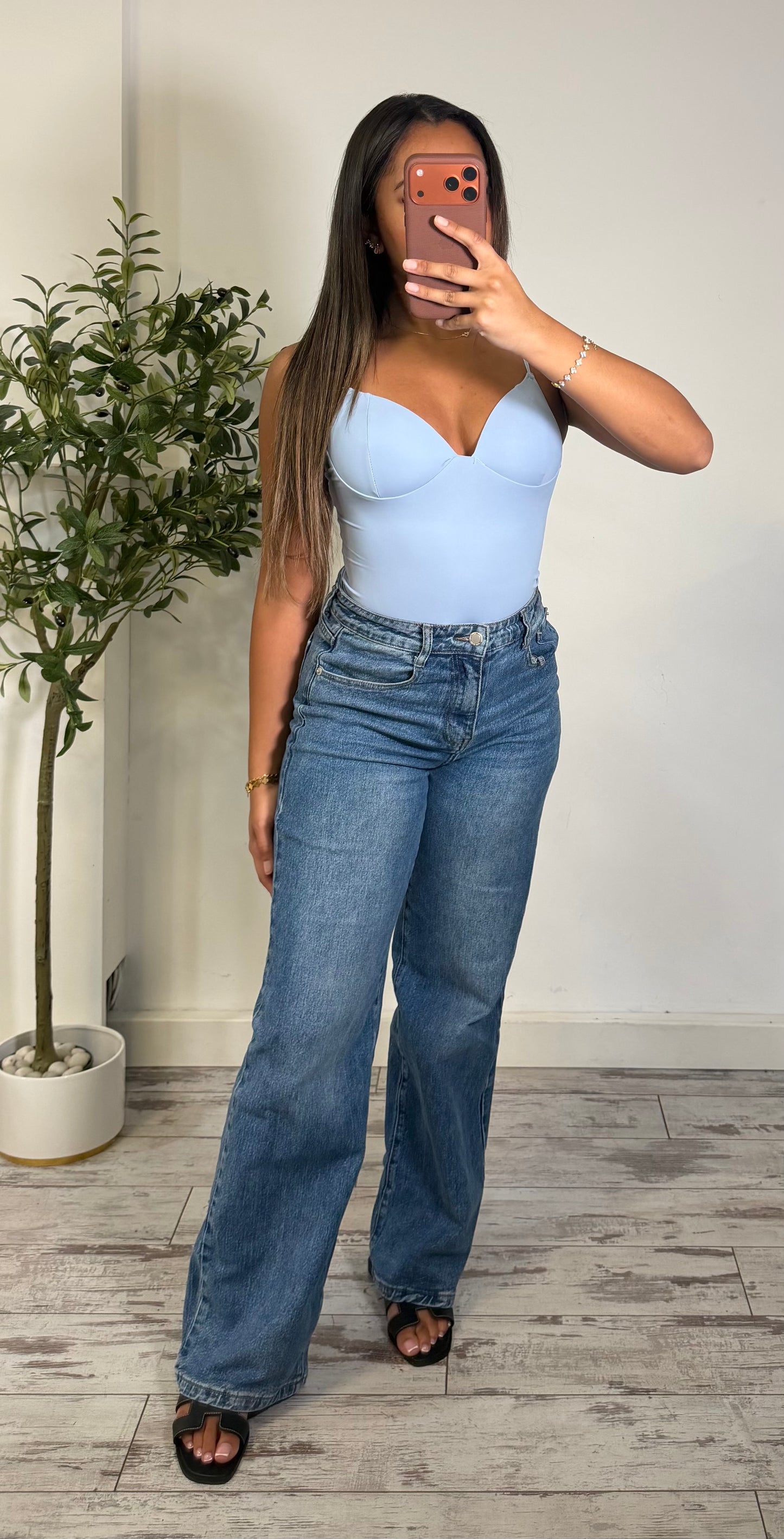 Top bleu