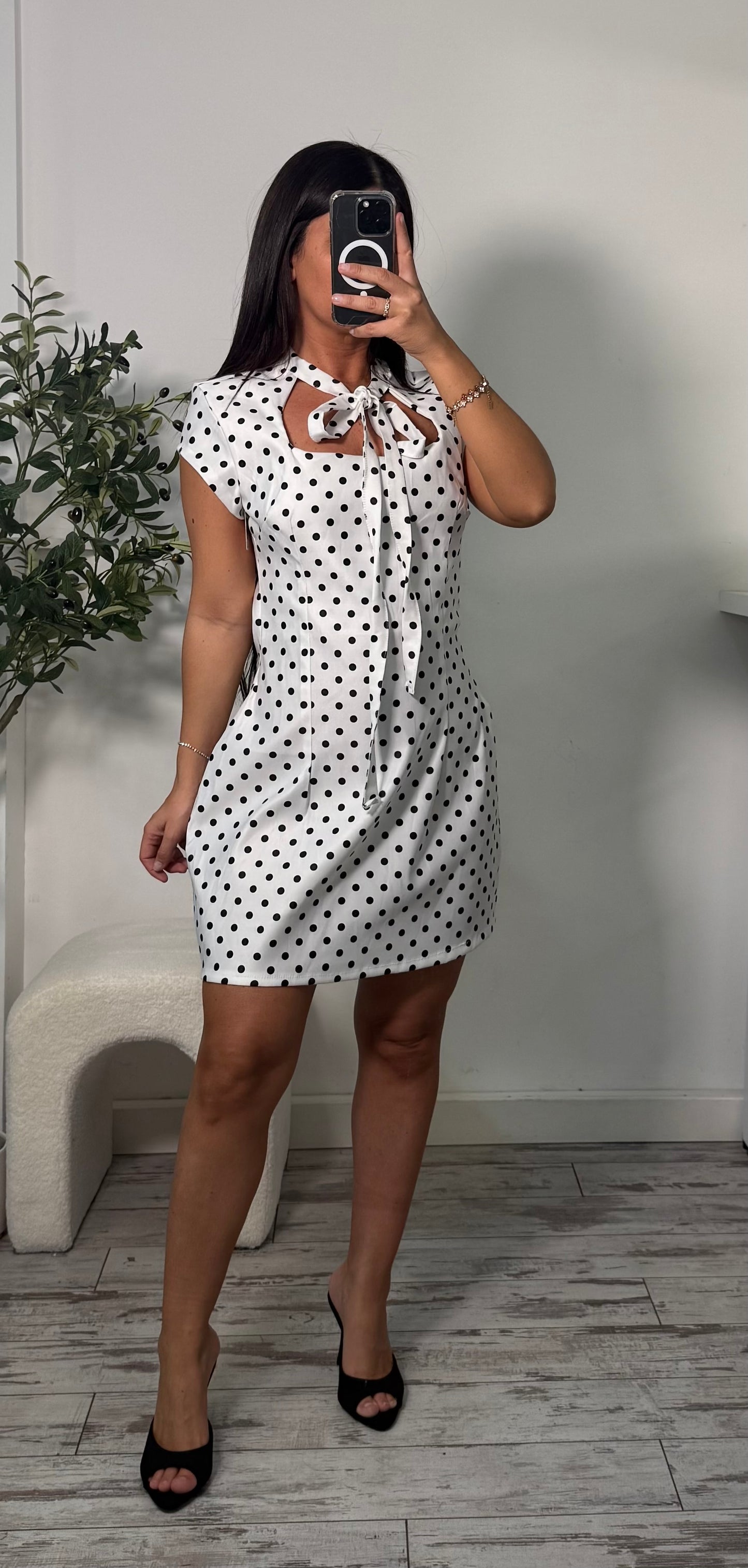 Robe blanche à petit poids