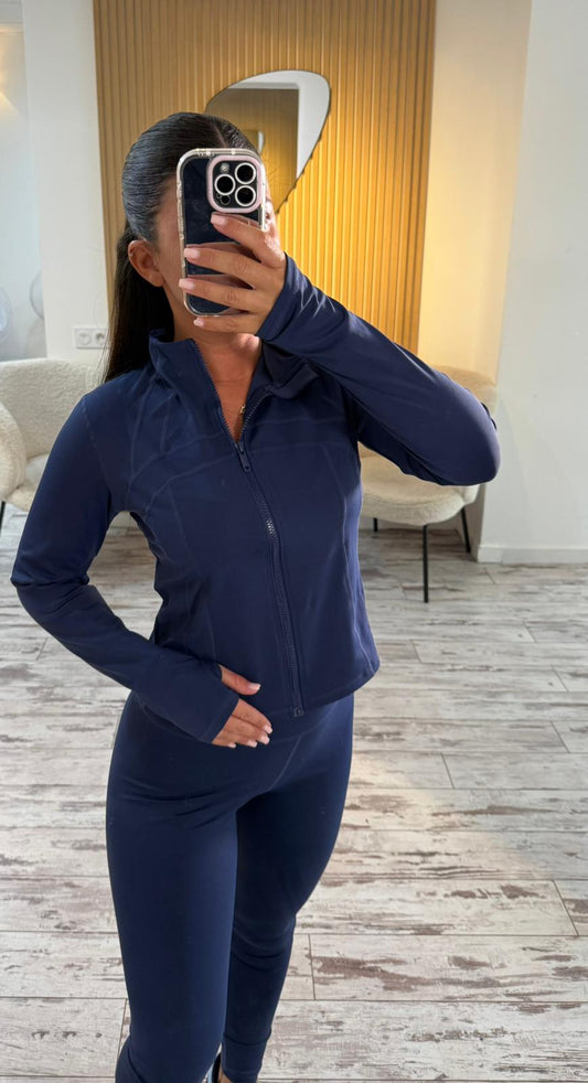Ensemble gym bleu